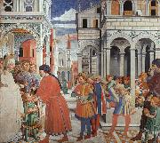 Benozzo Gozzoli The School of Tagaste oil painting reproduction
